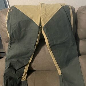 Columbia Two-Tone Green and Tan Men's Pants Briarshun